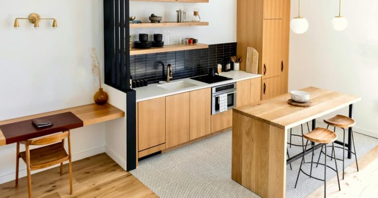 Melamina o madera para cocina